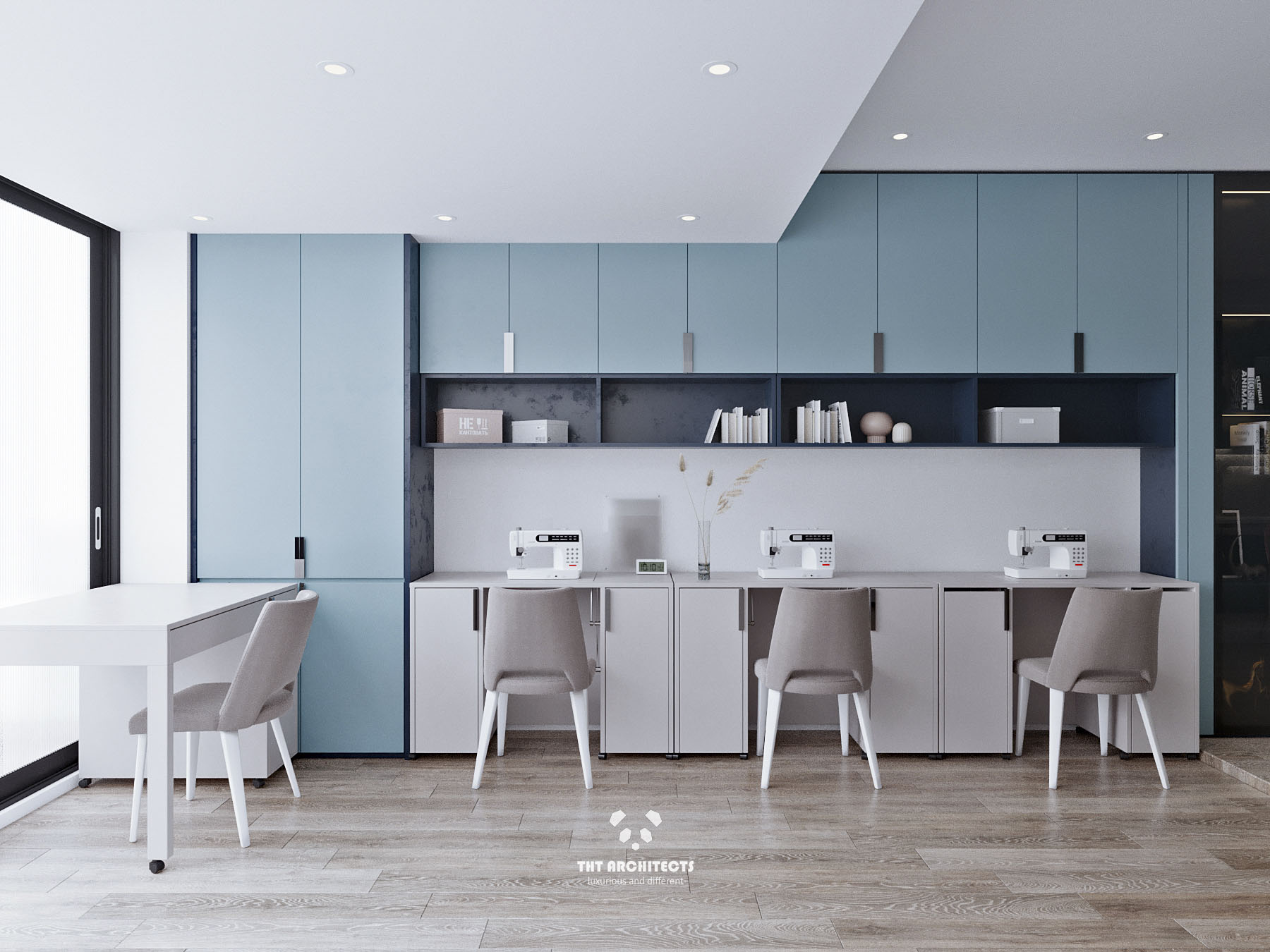 tht architects - Nhà chị Châu Đà Lạt - phòng bếp 06